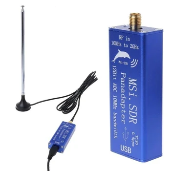 MSI-SDR с панадаптером SDR от 10 кГц до 2 ГГц TCXO 0,5 стр/мин 12-разрядный АЦП HF UHF VHF FM RSP