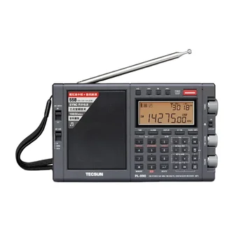 PL-990 Высокопроизводительная полнодиапазонная цифровая настройка FM AM Радио SW SSB с приемником, Портативное стерео радио