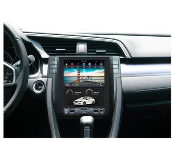 Qualcomm 665 8 + 128 Г Android 11 для Honda Civic 2016-2019 Экран Tesla автомобильный GPS-навигатор авто стерео головное устройство мультимедийный плеер