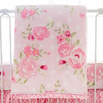 Rosebud Lane Комплект постельного белья для детской кроватки из 3 предметов от