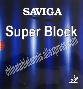 SAVIGA Super Block Резина для настольного тенниса с Длинными Прыщами, Резиновый верхний лист для Пинг-понга, БЫК