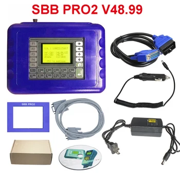 SBB PRO2 V48.99 Автоматический программатор ключей Заменяет SBB V48.88 V46.02 V33.02 Сканер транспондера Без жетонов Системы иммобилайзера для Opel