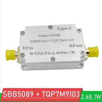 SBB5089 + TQP7M9103 2,4 ГГц 1 Вт 30 дБм Микроволновый высоколинейный радиочастотный усилитель для 2,4 G WIFI передачи радиолюбителей Усилитель мощности TYPE-C