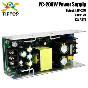 TIPTOP YC 200W Светодиодный светильник с движущейся головкой Источник питания для модели: Птица с 9 головками/светодиодный паук с движущейся головкой/Стержневая балка/Банки COB Par