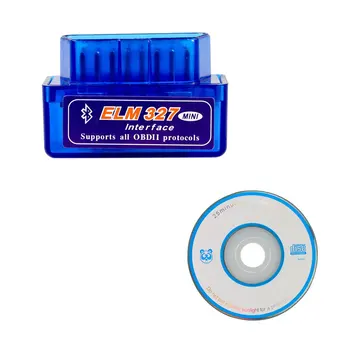 V2.1 Супер МИНИ ELM327 Bluetooth OBD2 V2.1 Elm 327 V 2.1 Автомобильный диагностический инструмент Сканер Elm-327 OBDII Адаптер Автоматический диагностический инструмент