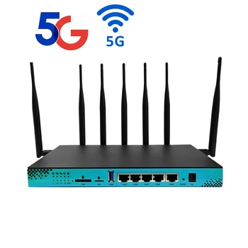 Wi-Fi роутер с разблокированной sim-картой WG1608 5G 1200 Мбит/с Слот M.2 Беспроводной WIFI 2,4 G 5,8 G 4 * RJ45 LAN 16 МБ 256 МБ Прошивка Openwrt