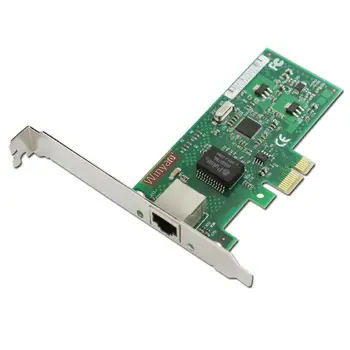 WY574T PCI-Express X1 10/100/1000 Мбит/с RJ45 Gigabit Ethernet Сетевая карта Серверный адаптер Nic Для Intel 82574 EXPI9301CT