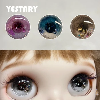 YESTARY Eyes For Toys Аксессуары для кукол BJD Blythe Сверкающий Цвет DIY Капля Клея для Глаз Blythe Куклы Глаз Игрушки Для Девочек Подарки