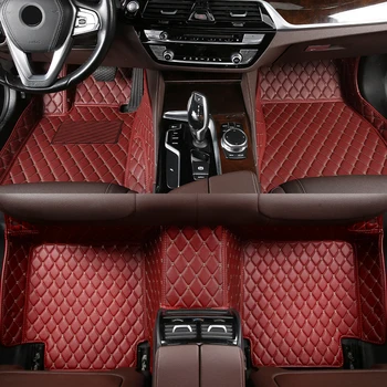 YOTONWAN Изготовленный на заказ автомобильный коврик для Acura MDX 2014-2018 года Детали интерьера Автомобильные Аксессуары Ковер Коврики для багажника