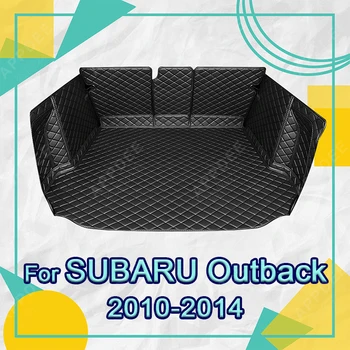 Автоматический коврик с полным покрытием багажника для SUBARU OUTBACK 2010-2014 13 12 11 Автомобильный коврик для багажника, аксессуары для защиты салона автомобиля