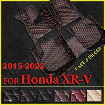 Автомобильные Коврики Для Honda XR-V 2015 2016 2017 2018 2019 2020 2021 2022 Пользовательские Автомобильные Накладки Для Ног, Ковровое Покрытие, Аксессуары Для Интерьера