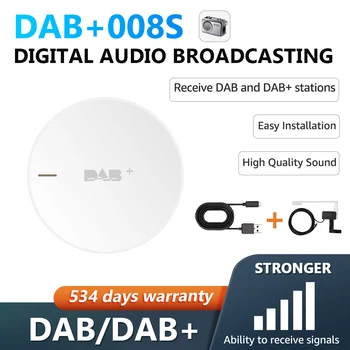 Автомобильный монитор DAB + коробка Адаптер Dab USB Подходит только для наших автомобильных мультимедийных плееров Android, которые поддерживают DAB +