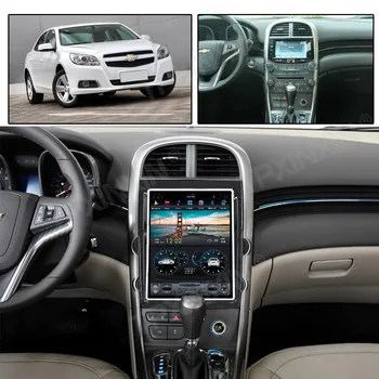 Автомобильный мультимедийный плеер с сенсорным экраном Android11 Tesla для Chevrolet Malibu 2013-2015 GPS-навигация Радио Стерео Авторадио
