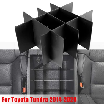 Автомобильный Подлокотник Коробка Для Хранения Центральная Консоль Органайзер Вставка Разделитель для Toyota Tundra 2014-2020 Центральный Разделитель Коробка Для Хранения Второго Пилота