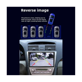 Автомобильный Радиоприемник 1 DIN с Сенсорным экраном 10,1 Дюймов, Регулируемый 8-Ядерный GPS-Навигатор Android 10, Автомобильный Стерео Радиоплеер