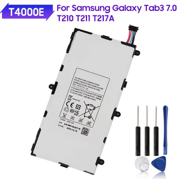 Аккумулятор для планшета T4000E T4000C T4000U Для Samsung GALAXY Tab3 7,0 T210 T211 T2105 T217A Сменные Батареи 4000 мАч