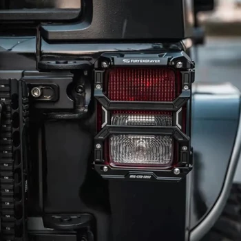 алюминиевые крышки задних фар 4x4 для Jeep Wrangler JL Offroad с ЧПУ крышка заднего фонаря