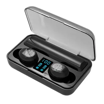 Беспроводной гарнитурой F9 5.0 Гарнитура с функцией громкой связи Спортивные наушники HeadphonesHeadset