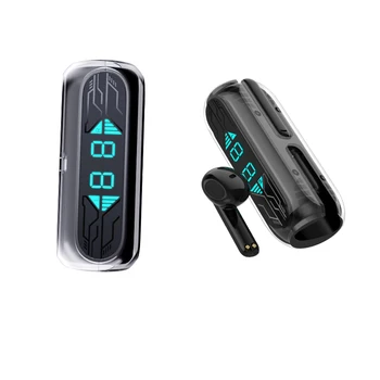 Беспроводные наушники-вкладыши TWS Bluetooth 5.3 Спортивные Наушники с шумоподавлением ENC для разговоров, игровые наушники с низкой задержкой