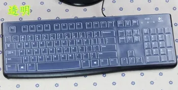 Водонепроницаемая пылезащитная прозрачная силиконовая пленка для клавиатуры Logitech MK120 K120