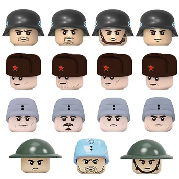 Военные мини-блоки WW2 CCP, игрушки, фигурки солдат китайской армии, кирпичи, CN KMT, Вооруженный солдат, Военные игрушки для детей, подарки