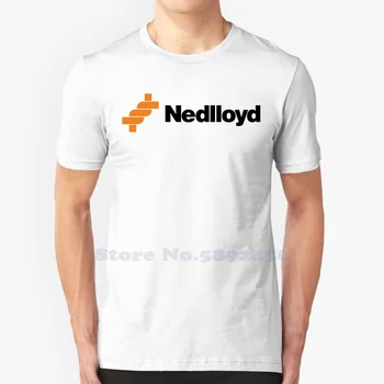 Высококачественные Футболки с логотипом бренда Nedlloyd 2023, Модная футболка, Новая графическая футболка