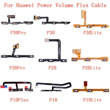 Гибкая Кнопка Регулировки громкости Питания Для Huawei P40 P30 P30Pro P30Lite P20 P20Pro P20Lite P10 P10Plus Замена Гибкого кабеля Питания