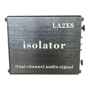 Горячая продажа LA2XS Аудиоизолятор Фильтр Шумоподавления Устраняет Текущий Шум Двухканальный 6,5 XLR Микшерный Аудиоизолятор