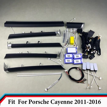 Декоративная панель с динамическим потоком света атмосферный светильник подходит для Porsche Cayenne 2011 2012 2013 2014 2015 2016 рассеянный светильник