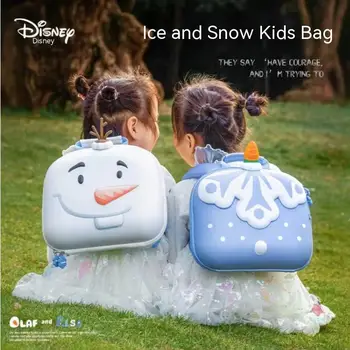 Детский рюкзак Disney для замороженного ребенка Олаф 3d, водонепроницаемый рюкзак для детского сада, Студенческий рюкзак с рисунком Каваи, Школьный рюкзак для детей, подарок