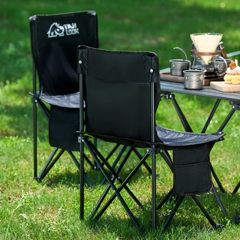 Дизайнерский стул для рыбалки Черного цвета, удобные металлические шезлонги на заднем дворе в скандинавском стиле, Минималистичная Складная уличная мебель Sillas