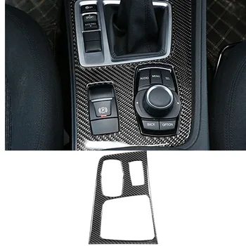 для BMW F52 1 серии Седан 2017-2019, декоративная наклейка на панель переключения передач, наклейка, аксессуары для интерьера автомобиля из углеродного волокна