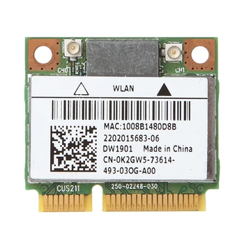 для Dell DW1901 AR5B22 Беспроводная двухдиапазонная карта Half Mini PCI-E WiFi Bluetooth4.0