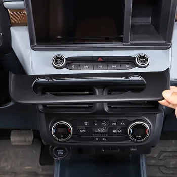 Для Ford Maverick 2022 Автомобильный Стайлинг ABS Кнопка режима кондиционирования Воздуха Автомобиля Декоративная рамка Наклейка Автомобильные аксессуары
