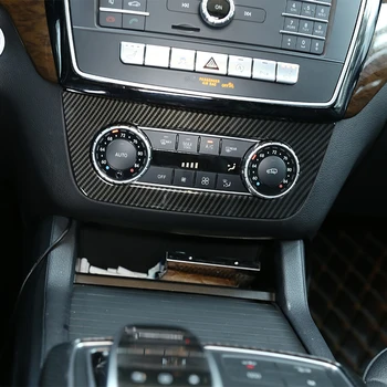Для Mercedes Benz ML GLE GL GLS Class W166 X166 ABS Центральное Управление Воздуховыпускное Отверстие Декоративная Рамка Отделка аксессуары для интерьера
