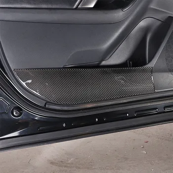 Для Subaru Forester 2013-2018 Наклейка для украшения дверной панели автомобиля из мягкого углеродного волокна, Аксессуары для защиты от царапин