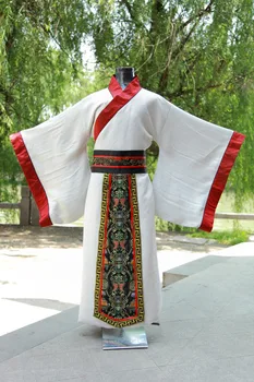 Древнекитайский костюм для мужчин, сценический костюм для мужчин династии Тан, костюм Ханфу, Атласный халат, китайский традиционный костюм 8