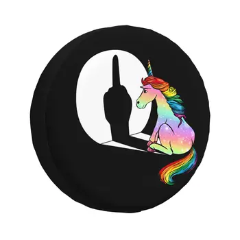 Забавный Чехол для шин Unicron Rainbow Proof Wheel, Чехол для колес, Автомобильные Аксессуары для Мужчин И Женщин, 14-17-Дюймовый Чехол для Колес