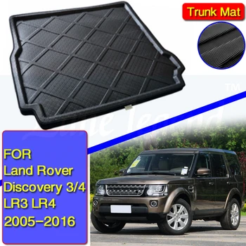 Задний Вкладыш багажника Для Land Rover Discovery 3 и 4 LR3 LR4 2005-2016 Грузовой Коврик Для Багажника Напольный Ковер 2007 2008 2009 2010 2011 2012