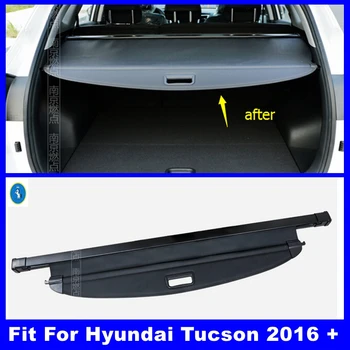 Задняя Задняя дверь Задняя Дверь Багажника Защитный Козырек Защитная Крышка Комплект Защиты Подходит Для Hyundai Tucson 2016-2020 Аксессуары