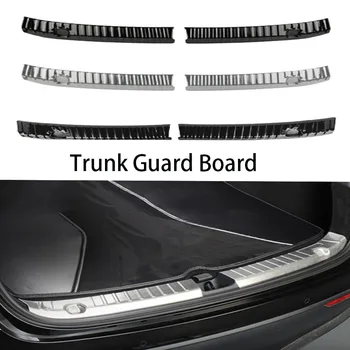 Задняя защита Порога багажника из нержавеющей стали для Tesla Model Y, Защита от царапин, Износостойкие Аксессуары для Модификации автомобиля 2023