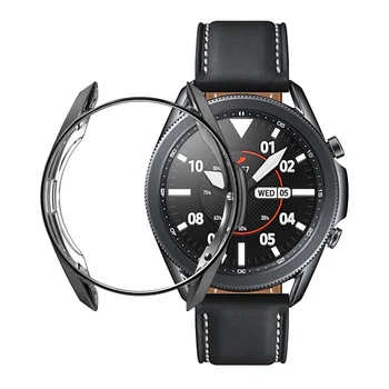 Защитный чехол для Samsung Galaxy Watch 3 45 мм 41 мм Watch3 с мягким покрытием из ТПУ Защитные чехлы-бамперы Galaxy Watch 3 Аксессуары