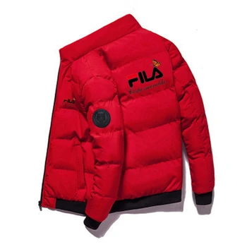 Зимняя мужская куртка на молнии 2022, теплая мужская куртка с бабочкой, ветрозащитная Повседневная мужская куртка, ветрозащитная и морозостойкая