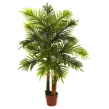 Искусственная пальма Арека (настоящая на ощупь), зеленая