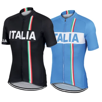 Италия, Дорожный Трикотаж с коротким рукавом, Велосипедная одежда, Велосипедная куртка, Велосипедный топ, Одежда для горных гонок, Рубашка Ride Italia