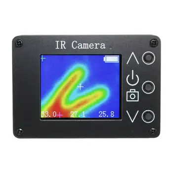 Камера MLX90640 Камера S Тепловизионный Тепловизор Датчик Температуры 1,8 Дюймов Ручной ИК-Термограф Камера TFT Экран Для
