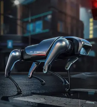 Кибербионный четвероногий интеллектуальный робот-собака новой технологии, высокоточный