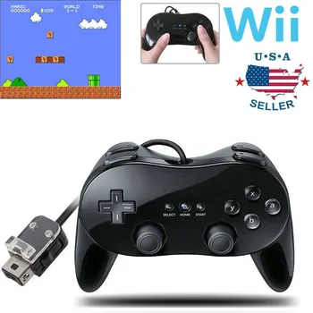 Классический Игровой Геймпад Для Nintend Wii Joypad Remote Joystick Игровой контроллер Игровой пульт Дистанционного управления Консольный Джойстик