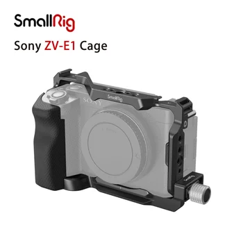 Клетка для камеры Sony ZV-E1 Клетка с Ручным Захватом Arca Swiss Quick Release Plate ARRI Cold Shoe ZVE1 Аксессуары
