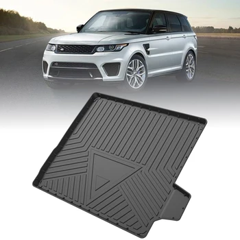 Коврик для багажника Из ТПЭ Для Land Rover Range Rover Sport 5Seat 2014-2016 2017 2018 2019 2020 2021 Изготовленные На Заказ Резиновые 3D Аксессуары Для грузовых Лайнеров
